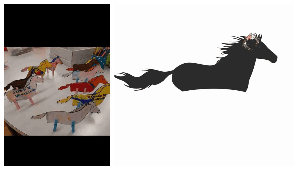 gemaakt met kinderen.