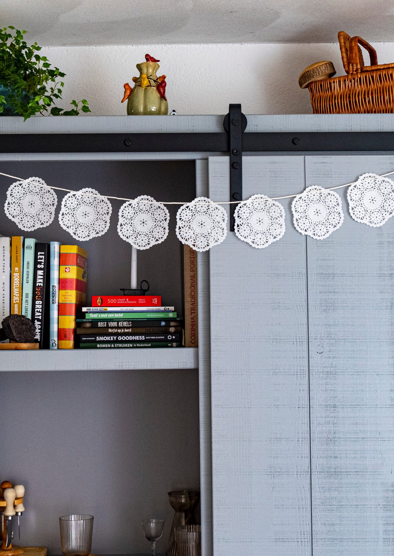 Diy papierslinger maken voor bruiloft