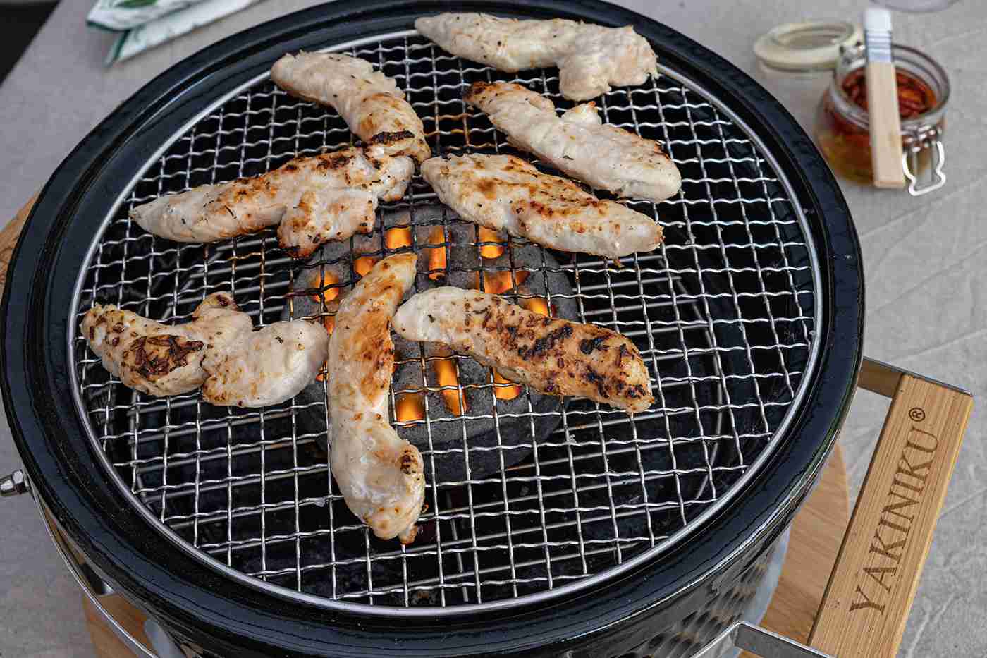 Kippenhaasfilets met piri-pirisaus