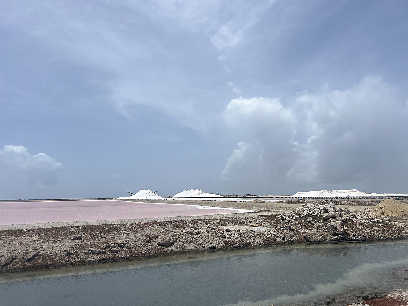 Zoutwinning op Bonaire