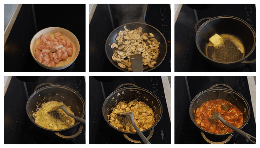 Zo maak je het: Portugese Kip Stroganoff