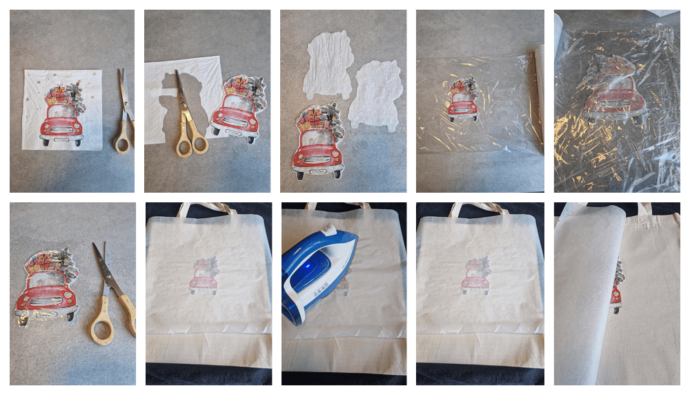 Instructies, Diy tas voor Kerst