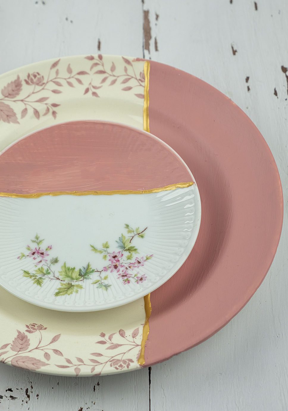 Diy oude borden recycling