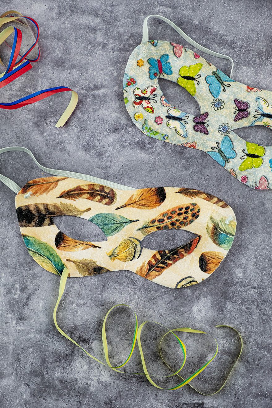 Simpel carnavalsmasker maken Diy