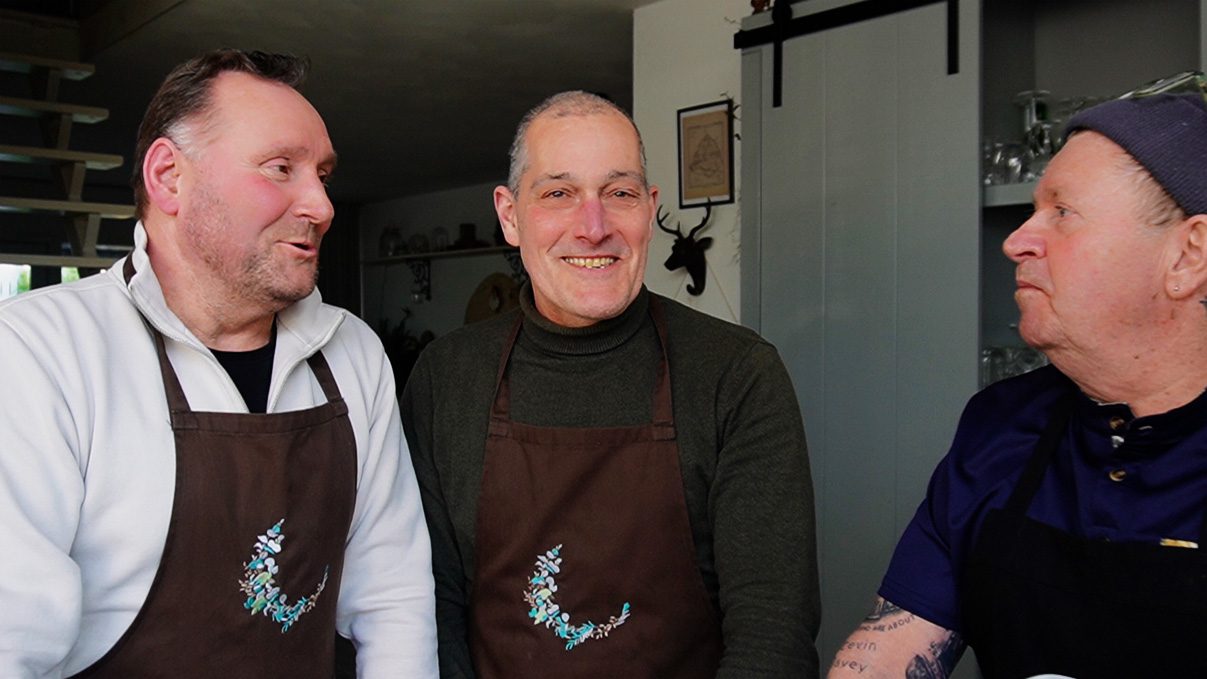 Rene, Camiel en Piet